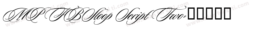 MP FBSloop Script Two字体转换